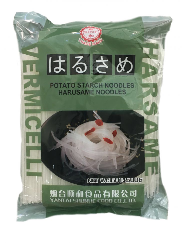 Крахмальная лапша Харусаме (Harusame), 500г