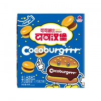  Печенье-сэндвич Aoligei «ШОКОБУРГЕР» шоколадный вкус, 48г.