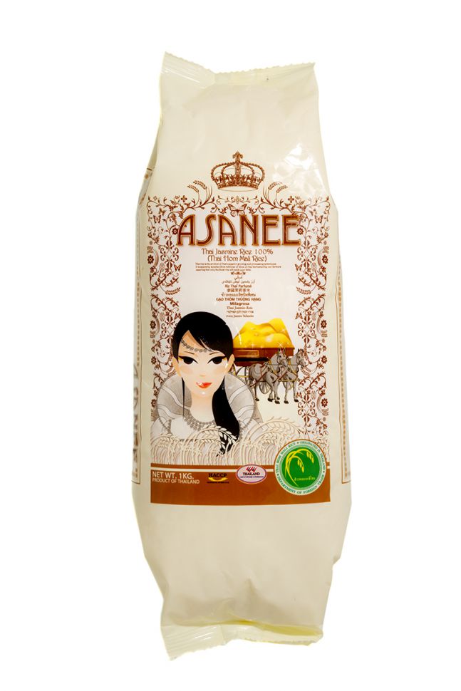 Тайский жасминовый рис премиум класса, 1кг