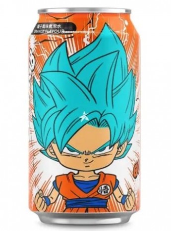  Лимонад Супергерой, "Жемчуг дракона" с Апельсином, 330мл Ocean bomb GOKU , Тайвань