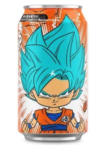 Лимонад Супергерой, "Жемчуг дракона" с Апельсином, 330мл Ocean bomb GOKU , Тайвань