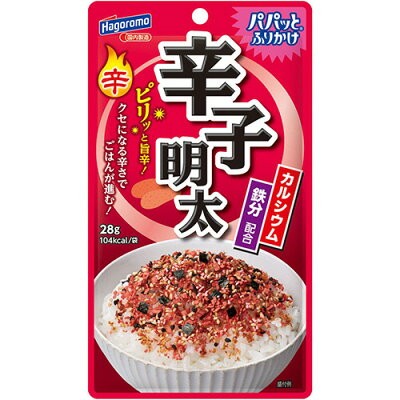 Японская приправа для риса Hagoromo с острой икрой минтая 28г, Япония