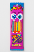 Желе в стиках Яокин "Радужные монстры" ягодный вкус Yaokin, 50г, Япония