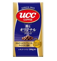 Японский Кофе UCC Ориджинал Бленд (молотый, средней крепости), 200г