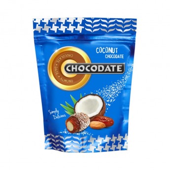 Шоколад Chocodate финики в шоколаде с кокосовой стружкой, 100г, ОАЭ