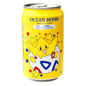 Лимонад Ocean bomb Тогепи с грушей, 330мл, Тайвань