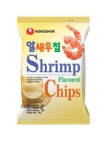 Чипсы Нонгшим Воздушные Креветочные снеки Shrimp Flavoured Chips, 75г Корея