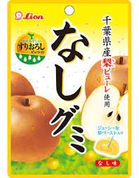 Мармелад Lion со вкусом японской груши из префектуры Тиба, Япония, 40г