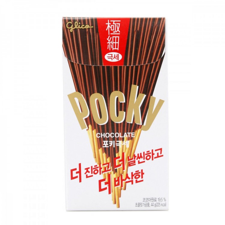 Купить Корейские ультратонкие палочки Поки в молочном шоколаде Glico ...