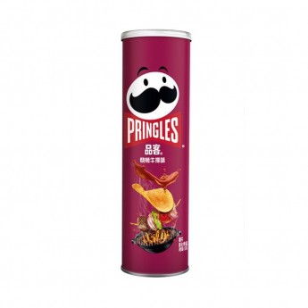 Чипсы Принглс со вкусом барбекю и сливочного масла Pringles BBQ, 110 г, Китай