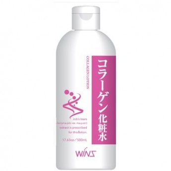 Лосьон для кожи лица и тела с морским коллагеном Wins Skin Lotion Collagen, 500мл, Япония