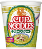 Лапша Nissin Cup Noodle зеленый карри, 80г, Япония