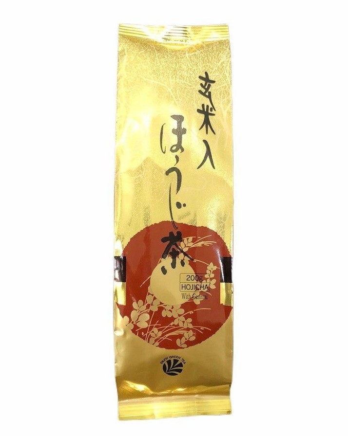 Зеленый чай обжаренный Ходзича с жареным рисом (Хамаса-эн), 200г Япония