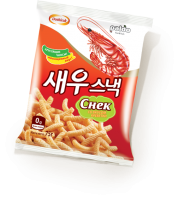 Снеки со вкусом креветок, 75г