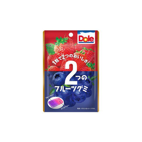 Мармелад Dole Клубника и Голубика, 45г, Япония