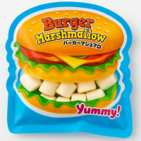 Маршмеллоу Яокин гамбургер Yaokin, 60г, Япония