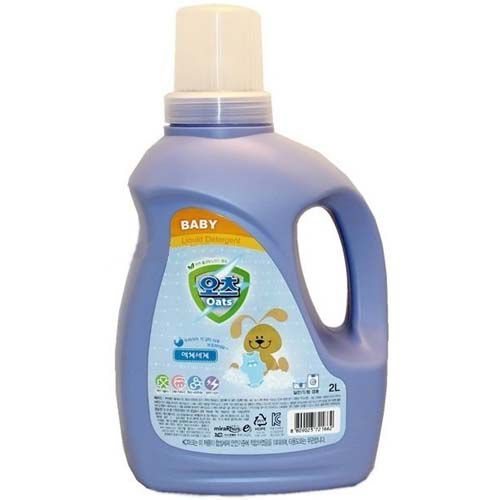Гель для стирки детского белья Baby Liquid Detergent Oats, 2л, Корея