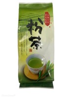 Зеленый чай РЕКУТЯ (вьющийся чай) пудровый 200г Хамаса-эн, Hamasa-En (пакет-флоупак) Япония