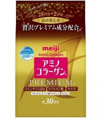 Японский Бад Amino Collagen Premium после 30 лет, Meiji