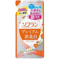 Дезодорирующий кондиционер Soflan Aroma аромат свежих цветов (сменная упаковка), Япония, 420мл