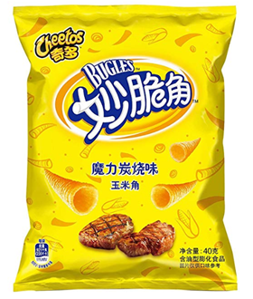 Чипсы Cheetos Bugles со вкусом стейка, 65г, Китай