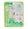 Японская маска для лица противовоспалительная и омолаживающая с экстрактом алоэ и 14 видов растений Aloe Essence Mask Shin-Factory (тканевая), 1 шт/5 шт