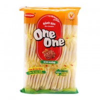 Рисовое печенье соленое с соевым соусом One-One, 150г, Вьетнам