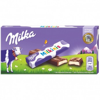 Шоколад  Milka Милкинис с молочной начинкой, 87,5г