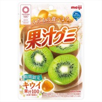 Мармелад Meiji с соком киви, 47г, Япония