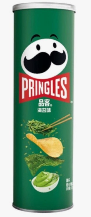 Чипсы Pringles с васаби и морскими водорослями, 110г