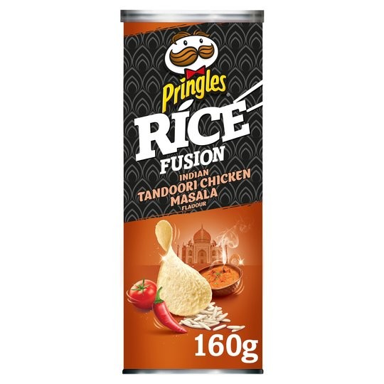 Рисовые чипсы Pringles Rice Fusion курица тикка масала, 160г