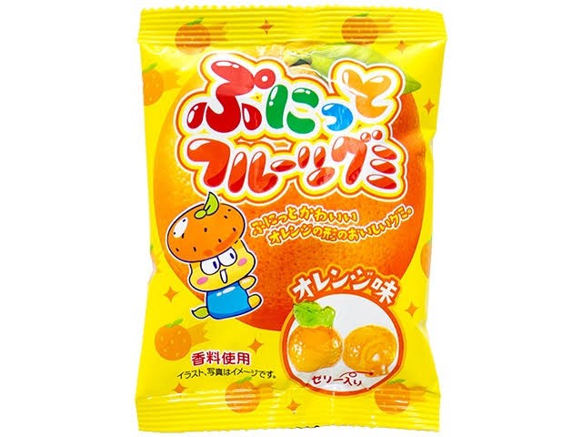 Мармелад Yaokin Punitto Fruit Gummy в форме апельсина
