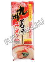 Лапша пшеничная Kushu Sunaoshi Ramen (Кюсю Сунаоси Рамен), порционная с соусом, 2 порции, 252 г
