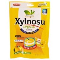 Корейская карамель XYLNOSU "Лимонная мята", без сахара, 68г