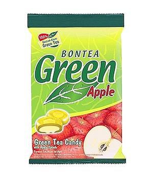Карамель BONETEA Green Apple Candy, зелёный чай и яблоко, 135гр