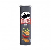 Чипсы Pringles острые с паприкой и жгучими перцами Hot&Spicy, 110 г 