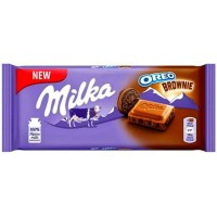Шоколад Milka Oreo Брауни, 100г