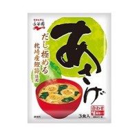 Мисо-суп быстрого приготовления Асагэ Nagatanien  3 порции, 54,3г Япония