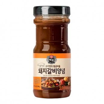 Соус-маринад Кальби для свиных ребрышек CJ Foods, 840г Корея