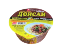 Лапша Нонгшим б/п ДонСан со вкусом говядины в соусе Чачжанмён из черных соевых бобов Nongshim, 96г Корея