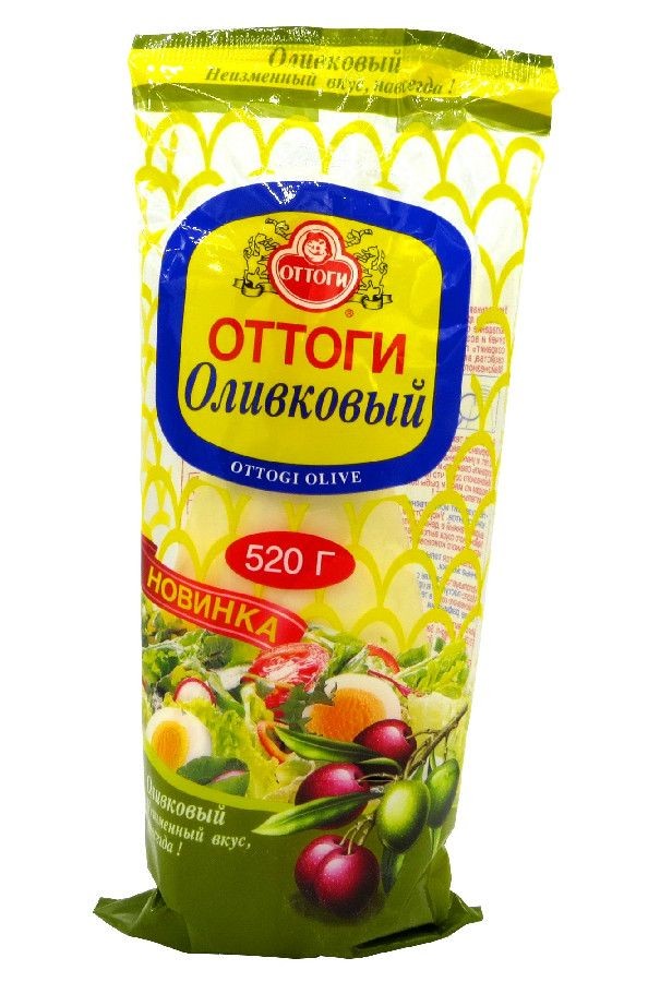 Корейский оливковый майонез Оттоги Ottogi, 520 г, Корея