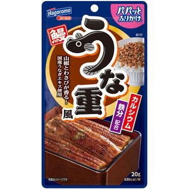 Приправа к рису Фурикакэ со вкусом жареного угря в соусе унаги Хагоромо Hagoromo, 20 г, Япония