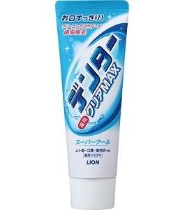 Зубная паста для защиты от кариеса с микропудрой "Суперохлаждающая" Dentor Clear Super Cool LION, 140 г, Япония