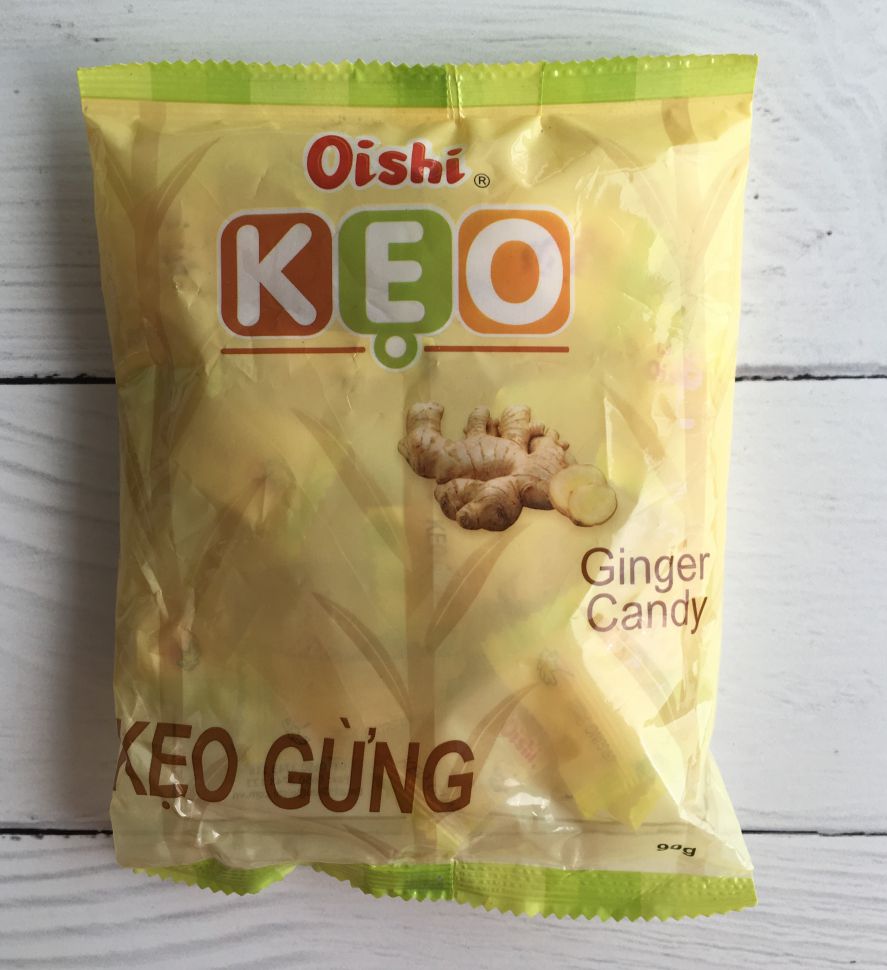 Конфеты имбирные, вьетнамские, 90г