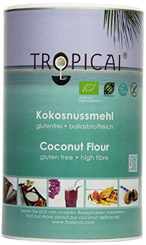 Органическая кокосовая мука TROPICAI, Таиланд, 500г