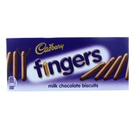 Шоколадные палочки Cadbury Fingers, 114г