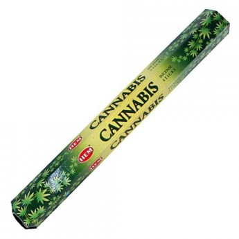 Благовония "Каннабис" Cannabis HEM, 20 шт, Индия 