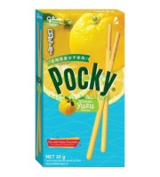 Палочки Поки с японским цитрусом Юдзу Миязаки Pocky Glico, 33 г, Таиланд