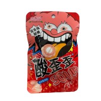 Кислые конфеты HongTaiKeeFoods с шипучкой, 20г