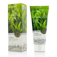 Пенка для умывания 3W Clinic с экстрактом зеленого чая  Green Tea Foam Cleansing, 100мл, Корея